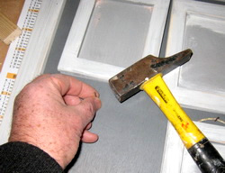 hooking the frames