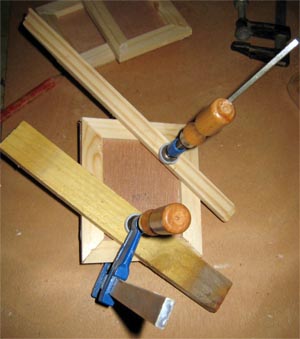 clamping frame sides