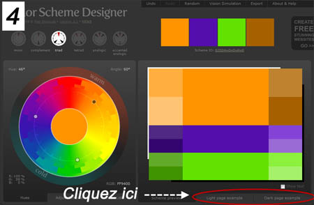 Color Scheme Control results