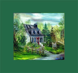 green mat