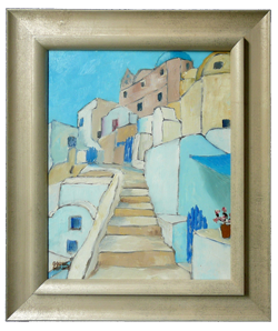 framed OIA Cyclads upstairs