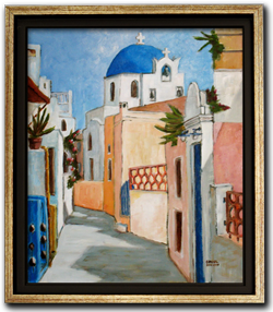 Lesbos street floater frame