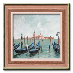 VeniCe san Giorgio framed