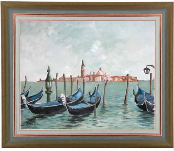 VeniCe san Giorgio framed