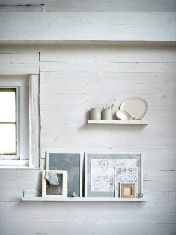 Picture shelf from IKEA RIBBA
