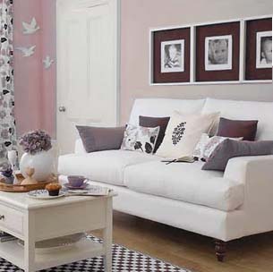 Hang over a sofa