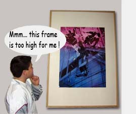 Framework too high