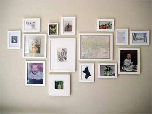 white frames