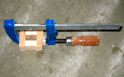 clamping mini-easel head