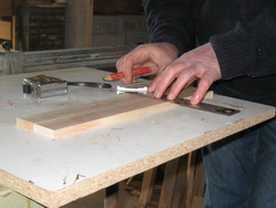 Marks on the bars