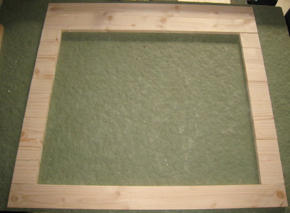 Dry fitting multiphoto frame