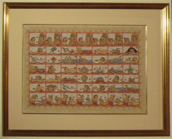 Bali drawing pic frame