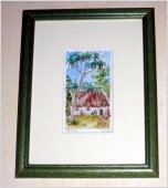 Wallis island watercolor