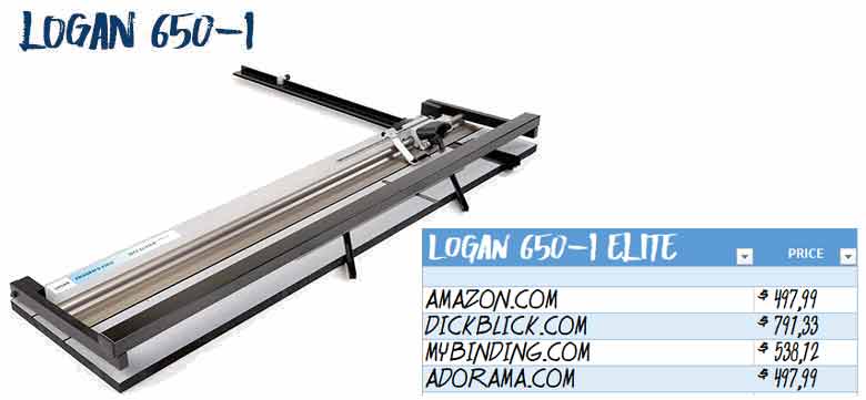 Logan 650 cutting ruler