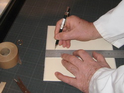 putting hanging ring frame