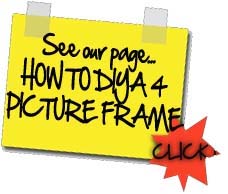 Picture frame 4 openings