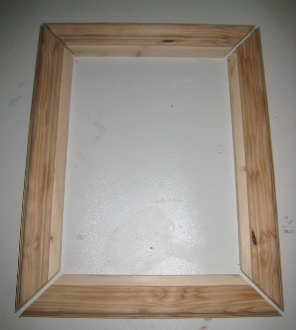 dry fitting frame sides