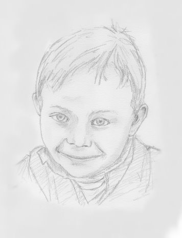 Killian pencil portrait