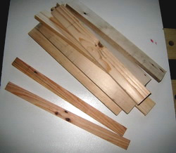 making of frame lumber