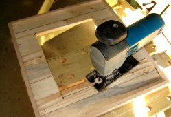jigsawing frame window