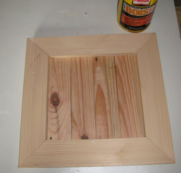 assembly rustic picture frame