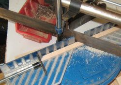 cutting the inner frame