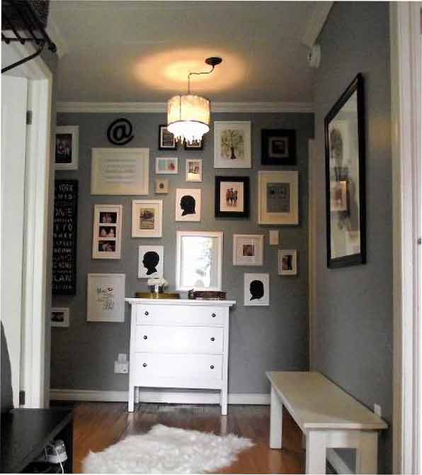 How To Layout Your Picture Frames