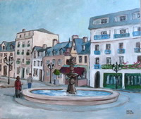 Square in Bagnoles de l'orne