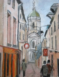 St Melaine street in  Rennes