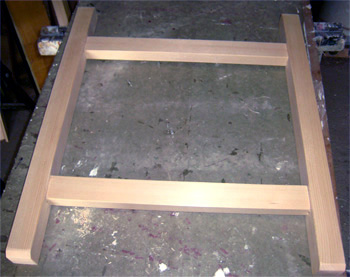 Base of the bridge completed