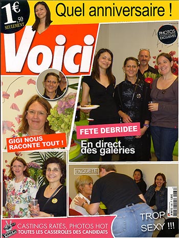 Faux magazine voici