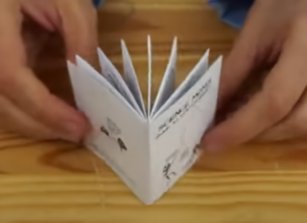 Foldables: Make an 8-page mini book from one sheet of paper