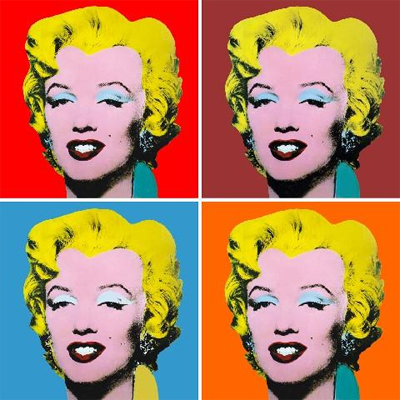 Diptyque Pop Art - Tableau portrait