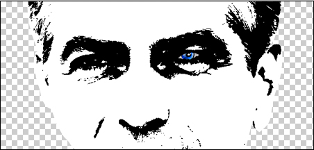 Warhol portraits Eye George Clooney