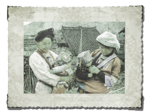 Aged picture