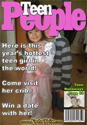 Fake magazine cover result 1