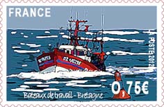 Workboats fake stamp