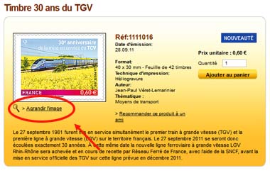 Stamp laposte.fr