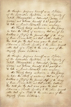 Vielle lettre