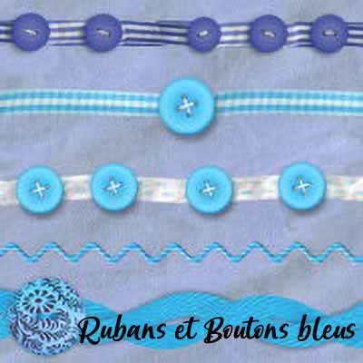 ribbons and buttons