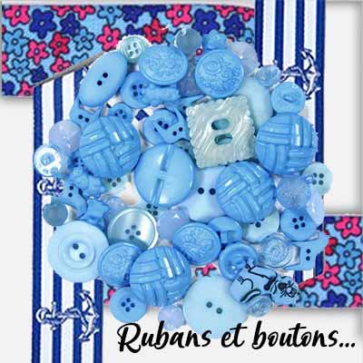 ribbons and buttons